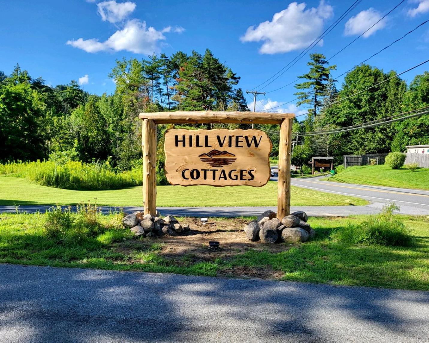 Hill View Motel And Cottages بحيرة جورج المظهر الخارجي الصورة