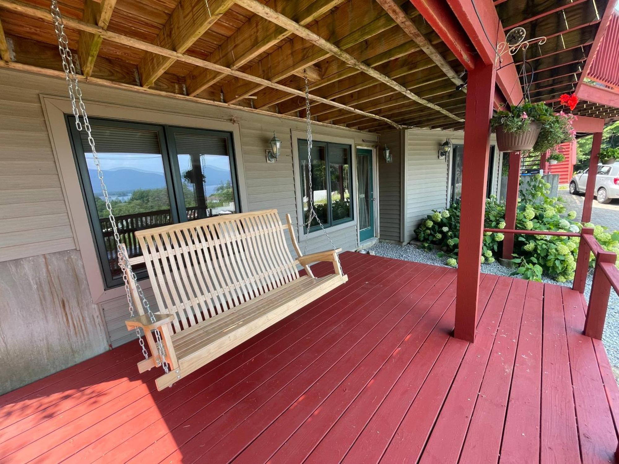 Hill View Motel And Cottages بحيرة جورج المظهر الخارجي الصورة